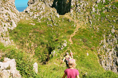 Bufones de Pría, Punta de Guadamia