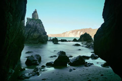 Playa de la Franca, Asturias