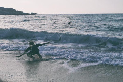 Mesakti beach evening