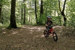 first trail ride before 3rd b-day, Golovec