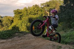 first half jump, Šentvid bike park